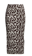 Load image into Gallery viewer, JUNO SKIRT | IVORY + ESPRESSO
