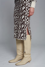 Load image into Gallery viewer, JUNO SKIRT | IVORY + ESPRESSO
