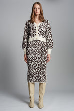 Load image into Gallery viewer, JUNO SKIRT | IVORY + ESPRESSO
