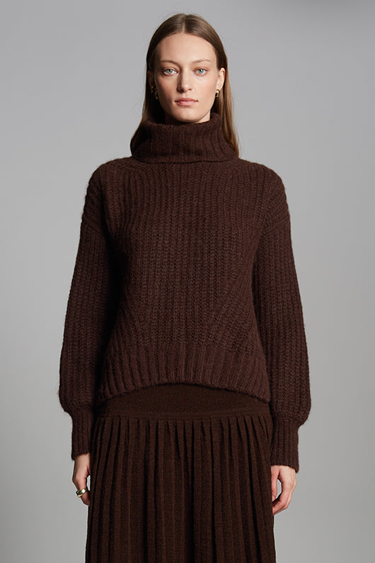 ALI SWEATER | COCOA
