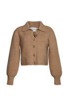 Load image into Gallery viewer, SADIE CARDI | PALE CAMEL
