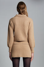 Load image into Gallery viewer, SADIE CARDI | PALE CAMEL
