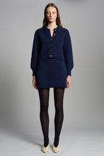 Load image into Gallery viewer, LYDIA MINI SKIRT | NAVY
