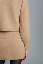 Load image into Gallery viewer, LYDIA MINI SKIRT | PALE CAMEL
