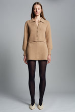 Load image into Gallery viewer, LYDIA MINI SKIRT | PALE CAMEL
