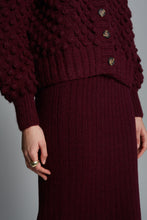 Load image into Gallery viewer, PIA TUBE SKIRT | MERLOT
