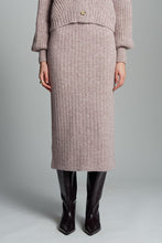 Load image into Gallery viewer, PIA TUBE SKIRT | PINK MELANGE
