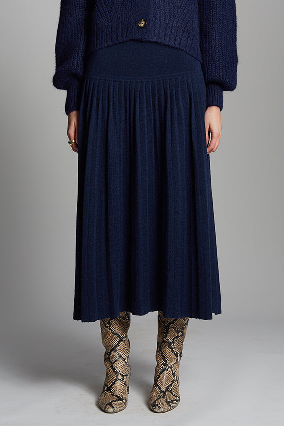 LEA SKIRT | NAVY