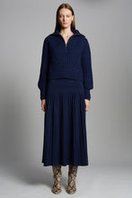 Load image into Gallery viewer, LEA SKIRT | NAVY
