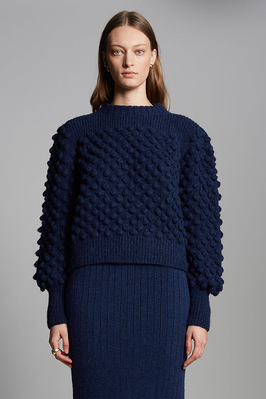 CAMILA SWEATER | NAVY