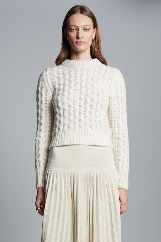 AMARA SWEATER | IVORY