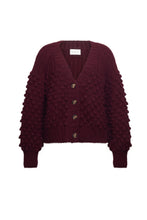 Load image into Gallery viewer, SAGE CARDI | MERLOT
