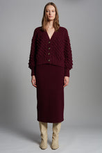 Load image into Gallery viewer, SAGE CARDI | MERLOT
