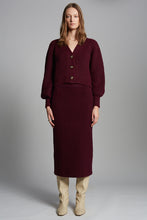 Load image into Gallery viewer, SARA CARDI | MERLOT
