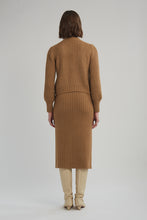 Load image into Gallery viewer, SARA CARDI | RICH CAMEL
