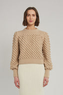 CAMILA SWEATER | PALE CAMEL