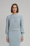 CAMILA SWEATER | POWDER BLUE