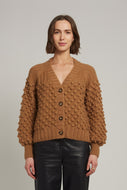 SAGE CARDI | RICH CAMEL