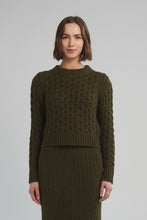 Load image into Gallery viewer, AMARA SWEATER | DARK OLIVE
