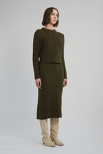 Load image into Gallery viewer, AMARA SWEATER | DARK OLIVE
