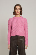 AMARA SWEATER | TAFFY PINK