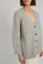 Load image into Gallery viewer, LIAN CARDI | PALE MELANGE GREY
