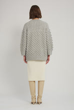 Load image into Gallery viewer, LIAN CARDI | PALE MELANGE GREY
