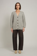 Load image into Gallery viewer, LIAN CARDI | PALE MELANGE GREY
