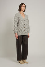 Load image into Gallery viewer, LIAN CARDI | PALE MELANGE GREY

