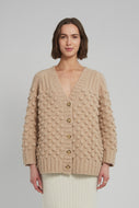 LIAN CARDI | PALE CAMEL