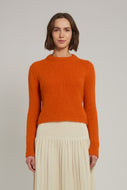 AVA SWEATER | TANGERINE
