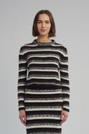 AVA MULTI STRIPE SWEATER