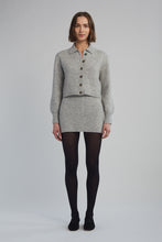 Load image into Gallery viewer, LYDIA MINI SKIRT | PALE MELANGE GREY
