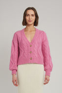 TARA CARDI | TAFFY PINK