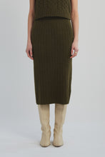 Load image into Gallery viewer, PIA TUBE SKIRT | DARK OLIVE
