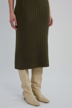 Load image into Gallery viewer, PIA TUBE SKIRT | DARK OLIVE
