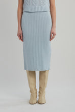 Load image into Gallery viewer, PIA TUBE SKIRT | POWDER BLUE
