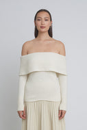 RAYA SWEATER | IVORY | LAST ONE!