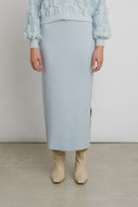 ZOE SKIRT | POWDER BLUE