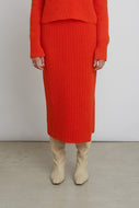 ZOE SKIRT | TOMATO