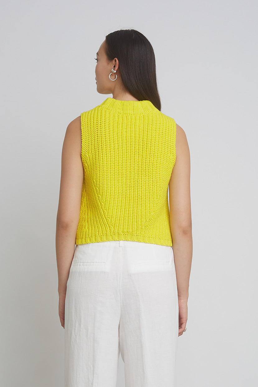 LILY TANK | CITRON – Eleven Six Knits
