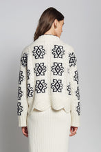 Load image into Gallery viewer, SIENNA SWEATER | IVORY + BLACK
