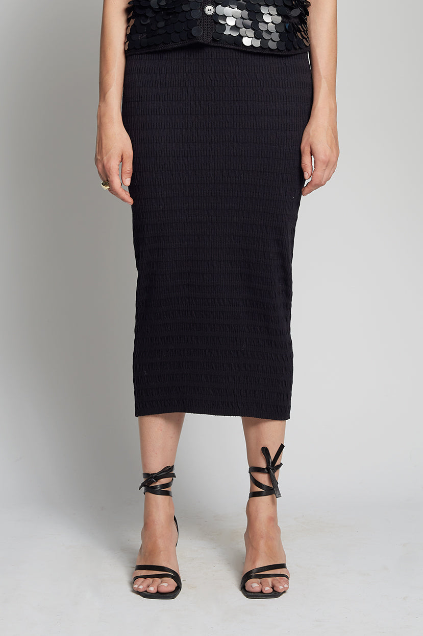 CARRIE TUBE SKIRT | BLACK