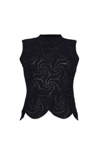 Load image into Gallery viewer, EVIE CROCHET TOP | BLACK
