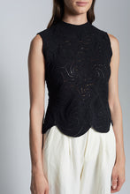 Load image into Gallery viewer, EVIE CROCHET TOP | BLACK
