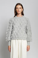 HALLY SWEATER | PALE GREY MELANGE