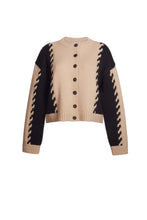 Load image into Gallery viewer, DARIA CARDI | PALE CAMEL/BLACK COMBO
