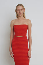 Load image into Gallery viewer, TILLY TUBE TOP | TOMATO

