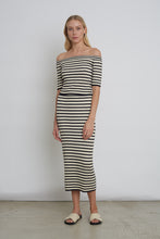 Load image into Gallery viewer, CARRIE STRIPE TUBE SKIRT
