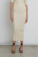 CARRIE TUBE SKIRT | IVORY